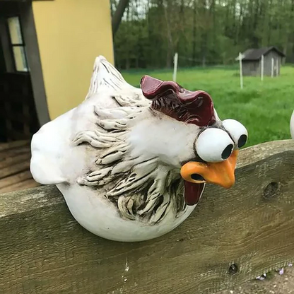 Quirky Farm Animal Yard Decoration – Outdoor Resin Figures