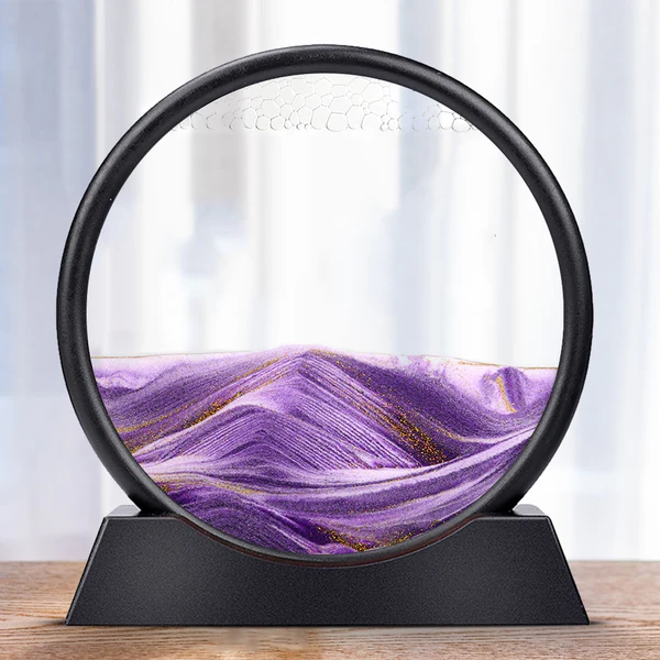 Colorful Kinetic Sand Clock