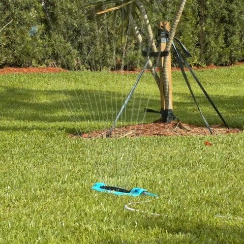 Large Area Rotating Yard Sprinkler System