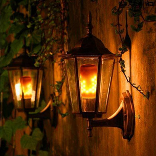 Warm Flickering LED Fire Light Bulb - Befez
