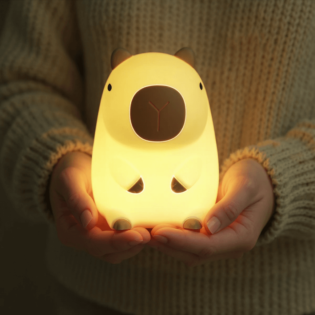Cute Capybara Soft Night Lamp Perfect Gift