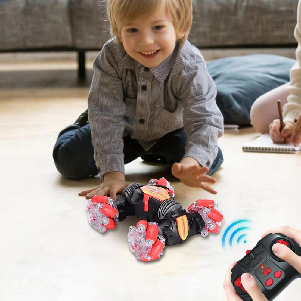 Turbo 2-in-1 RC Stunt Car with Bonus Hand Controller - Befez
