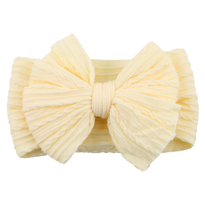 Cute Kids' Soft Hair Band with Ribbon