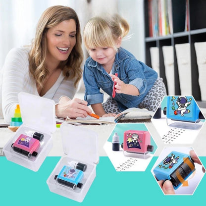 Fun Math Educational Stamp for Kids