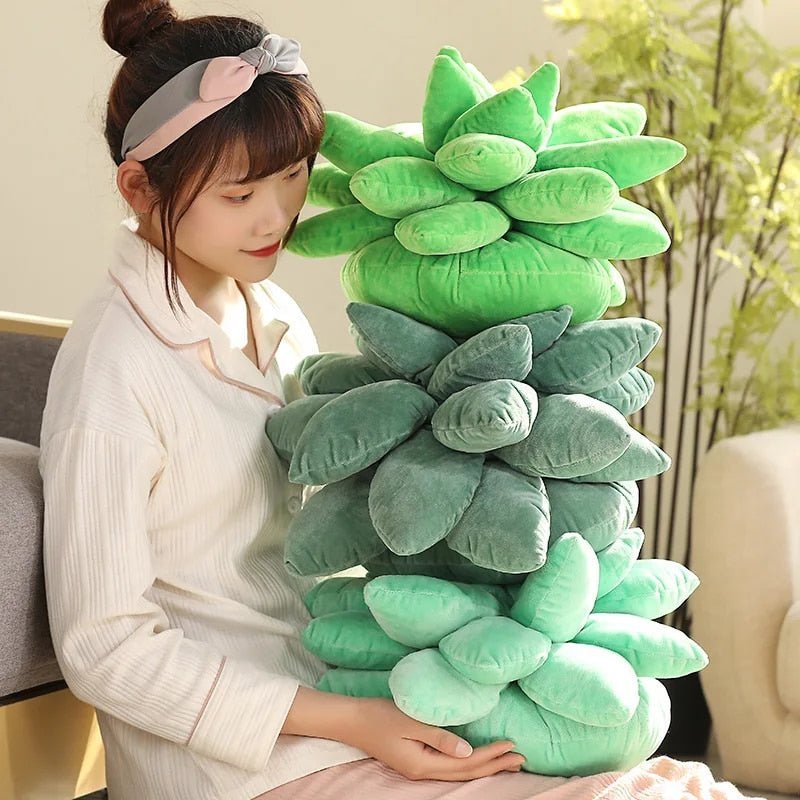 Soft Succulent Throw Blanket