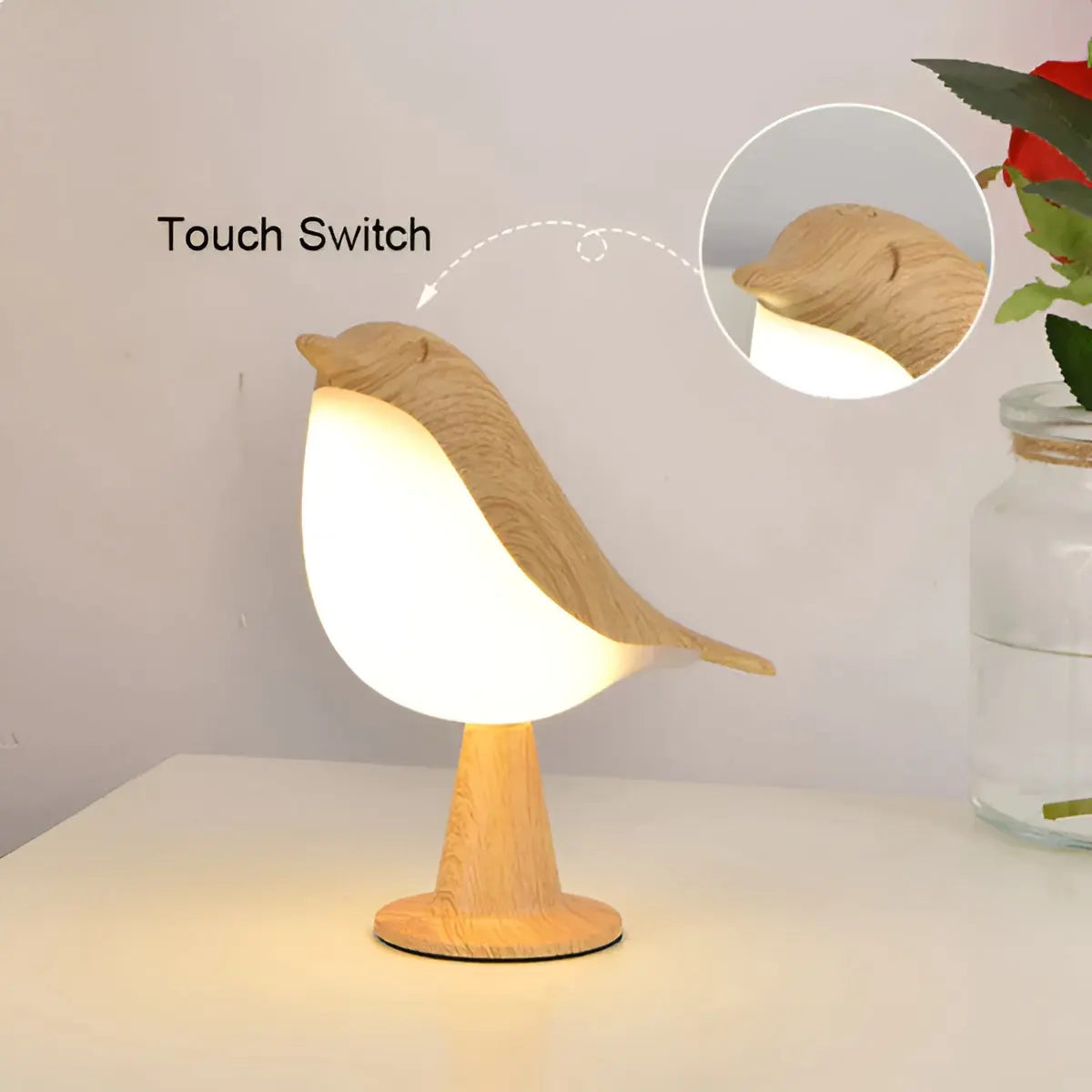 Befez Bird Light: Relaxing Essential Oil Lamp for Home