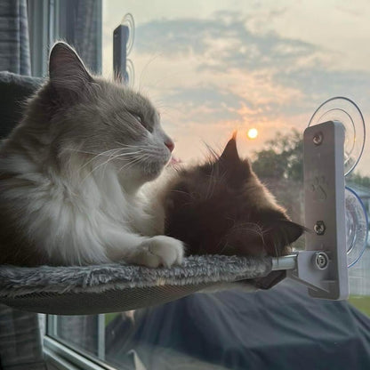 Foldable Cat Window Perch with Easy Mount