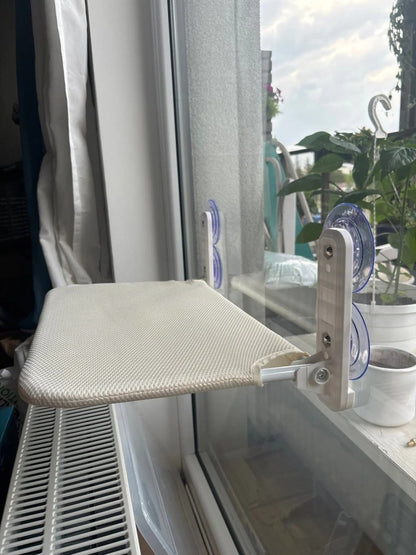 Foldable Cat Window Perch with Easy Mount