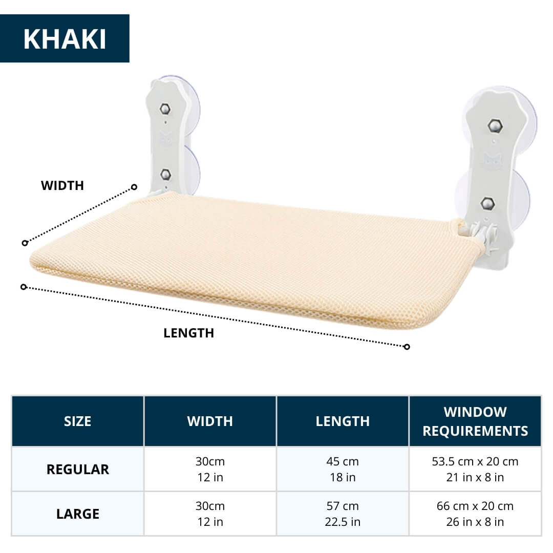 Foldable Cat Window Perch with Easy Mount - Befez