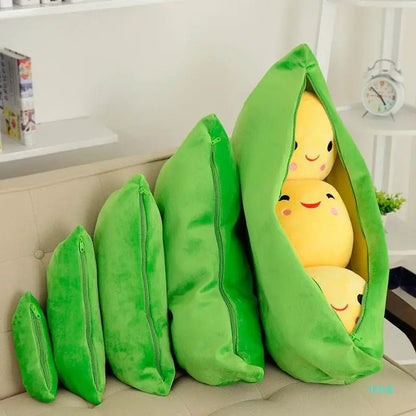 Cuddly Big Pea Plush Toy