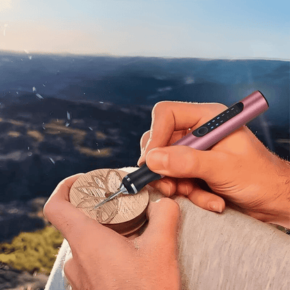 Portable Engraving Tool for Metal, Wood, and Plastic