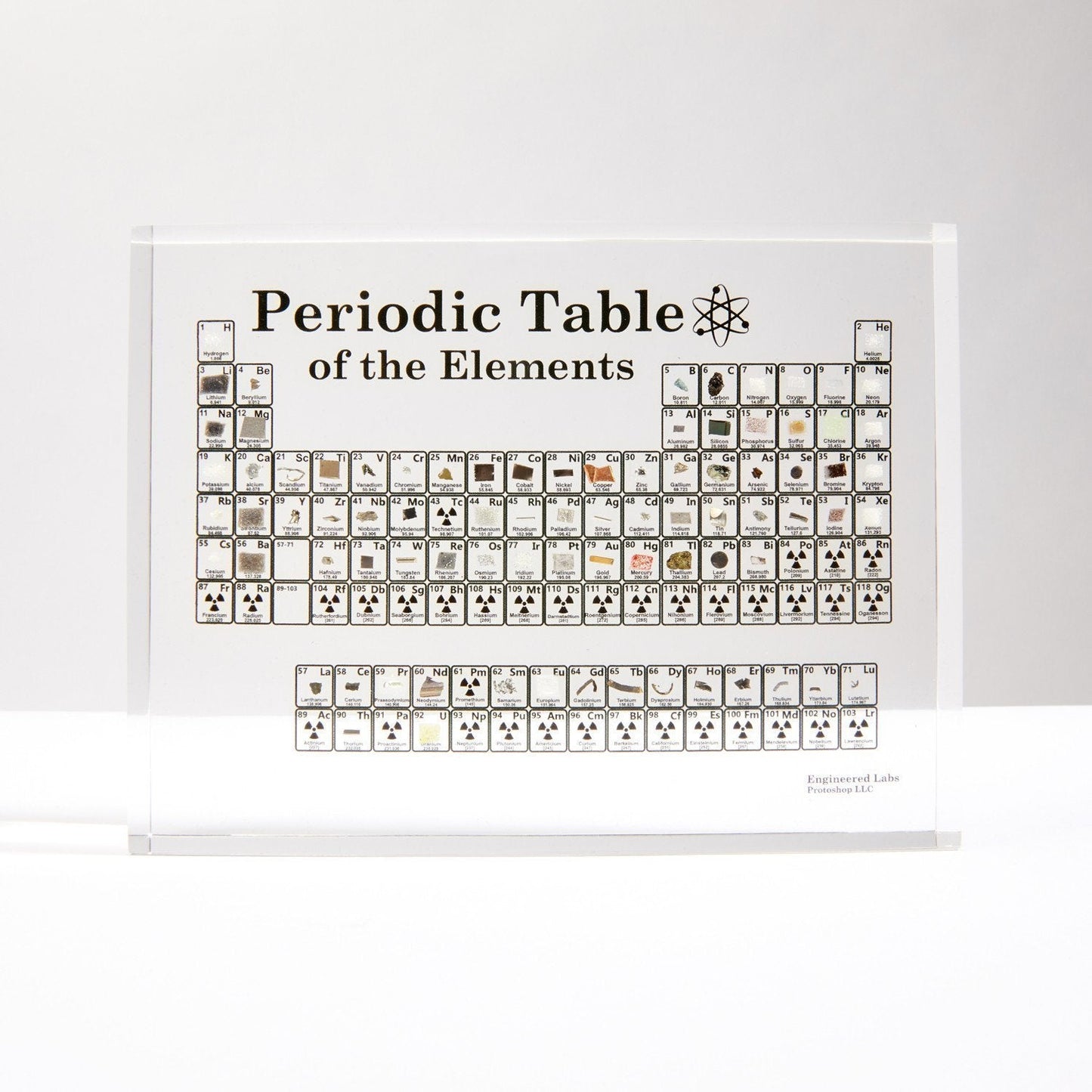 Befez | Authentic Element Periodic Table Display