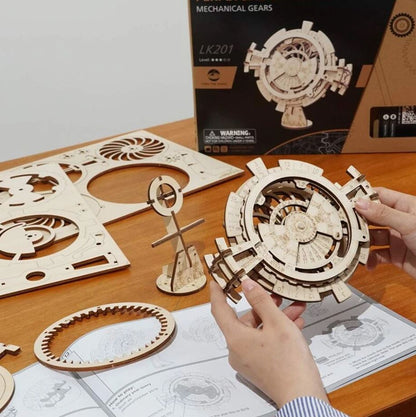 Classic Wooden Brain Teaser Puzzle