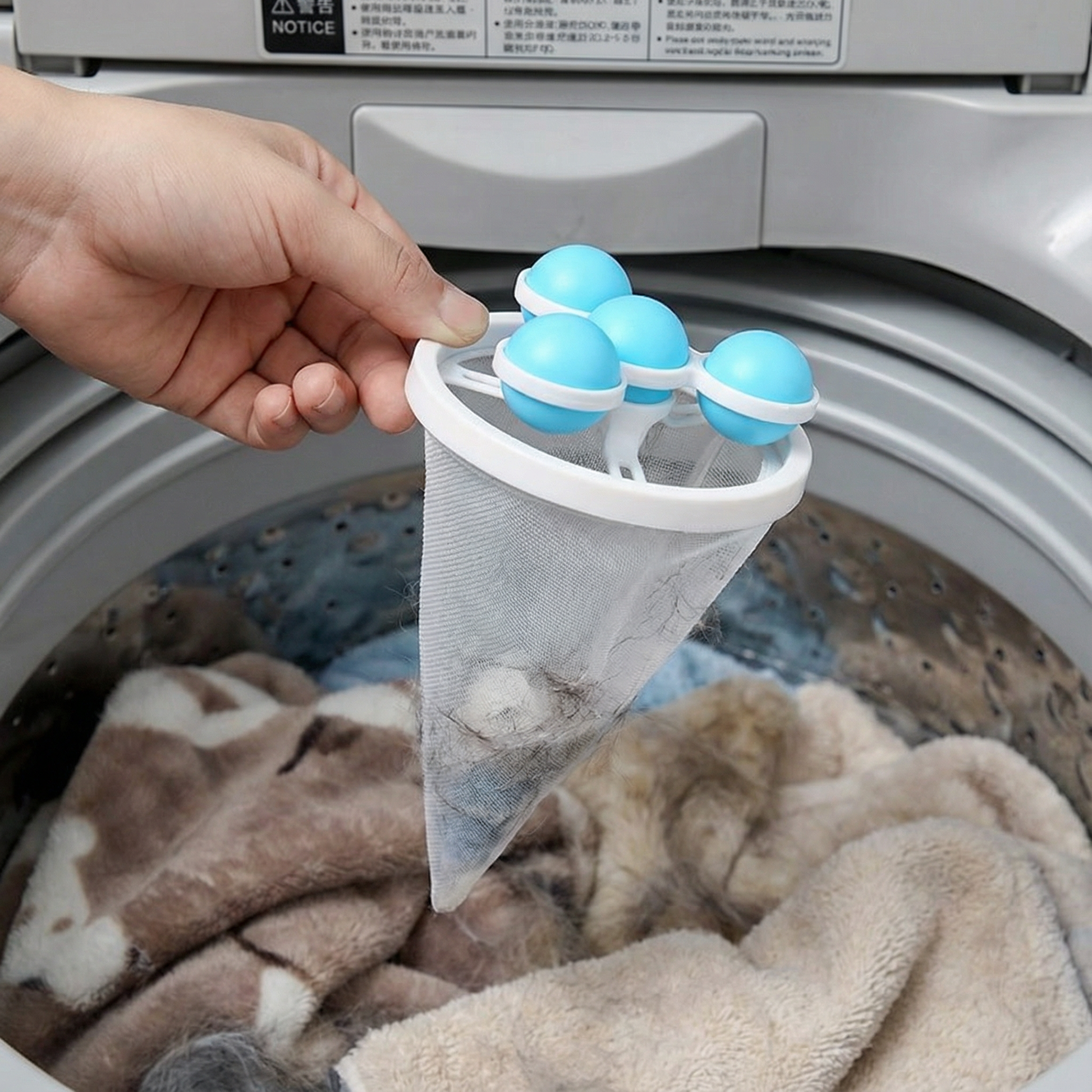 Washable Pet Hair Catcher for Laundry Machines - Befez