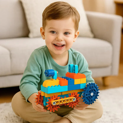 Fun STEM Motorized Building Blocks Set - Befez