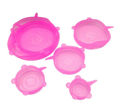 Befez | Airtight Silicone Kitchen Storage Lids (Set of 6)