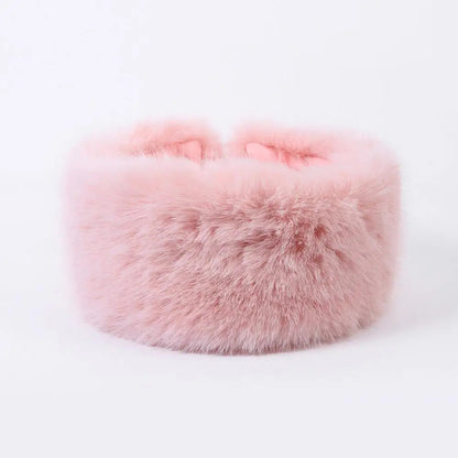 Soft Fuzzy Winter Headband for Ladies