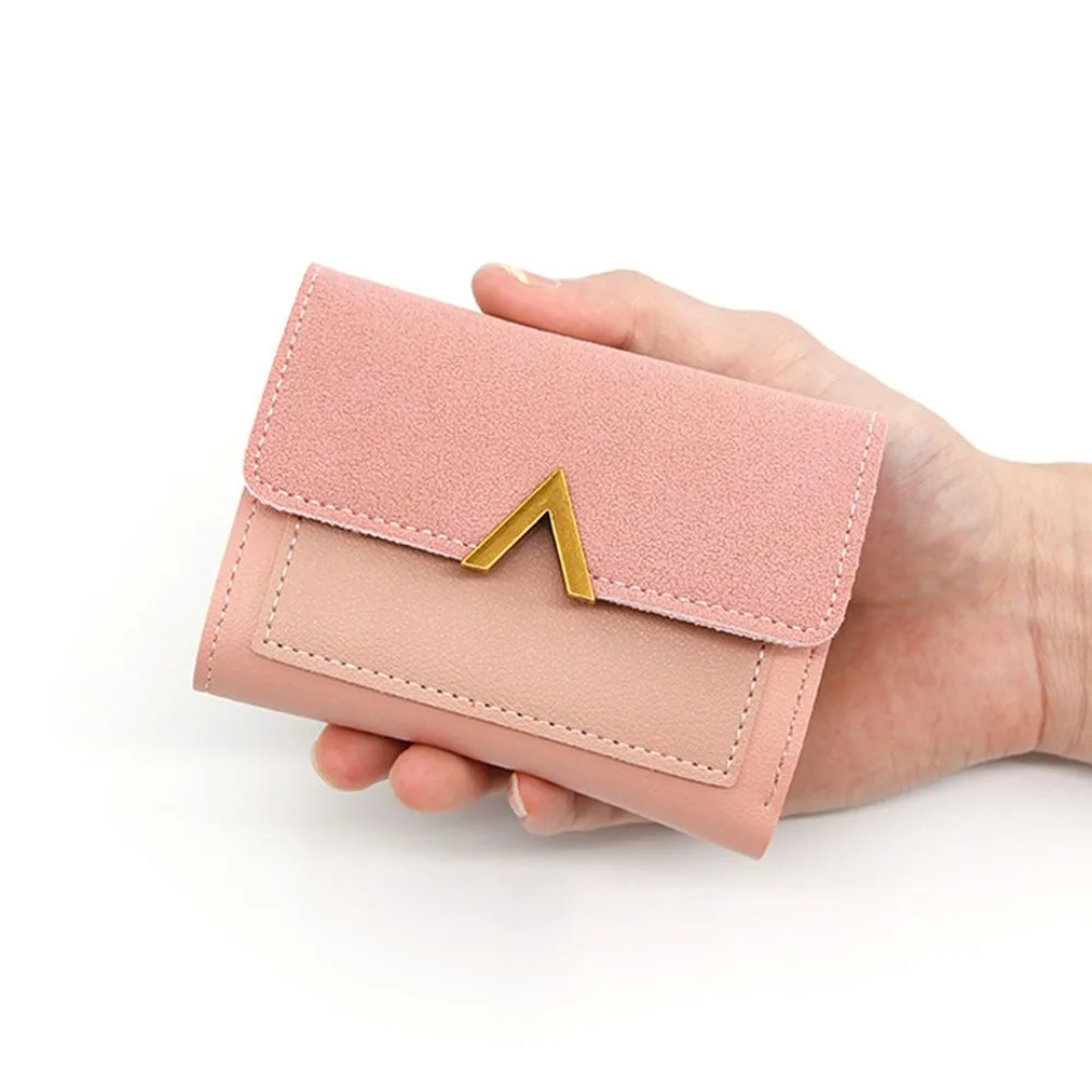 Slim Ladies Leather Card Wallet