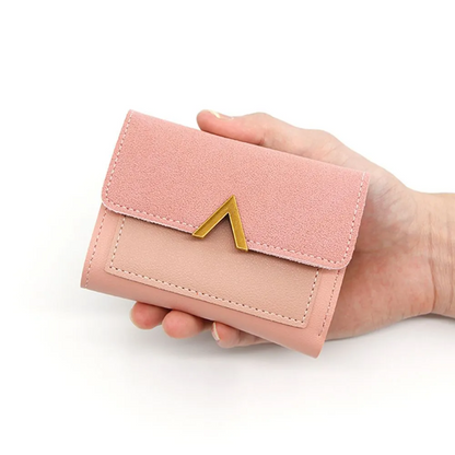 Slim Ladies Leather Card Wallet