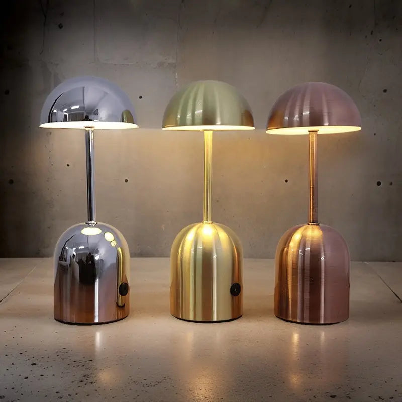 Cozy LED Mushroom Table Lamp Soft White Glow