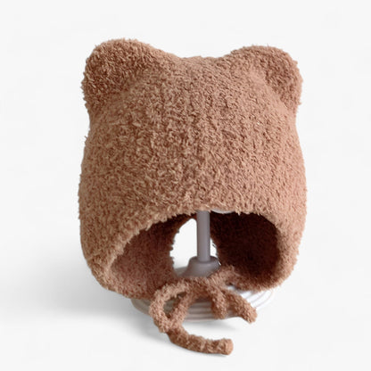 Soft Baby Beanie Hat with Earflaps