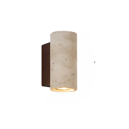 Natural Stone Wall Light in Minimalist Tube Design - Befez