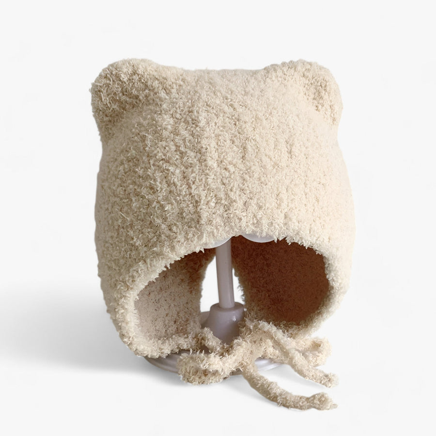 Soft Baby Beanie Hat with Earflaps - Befez