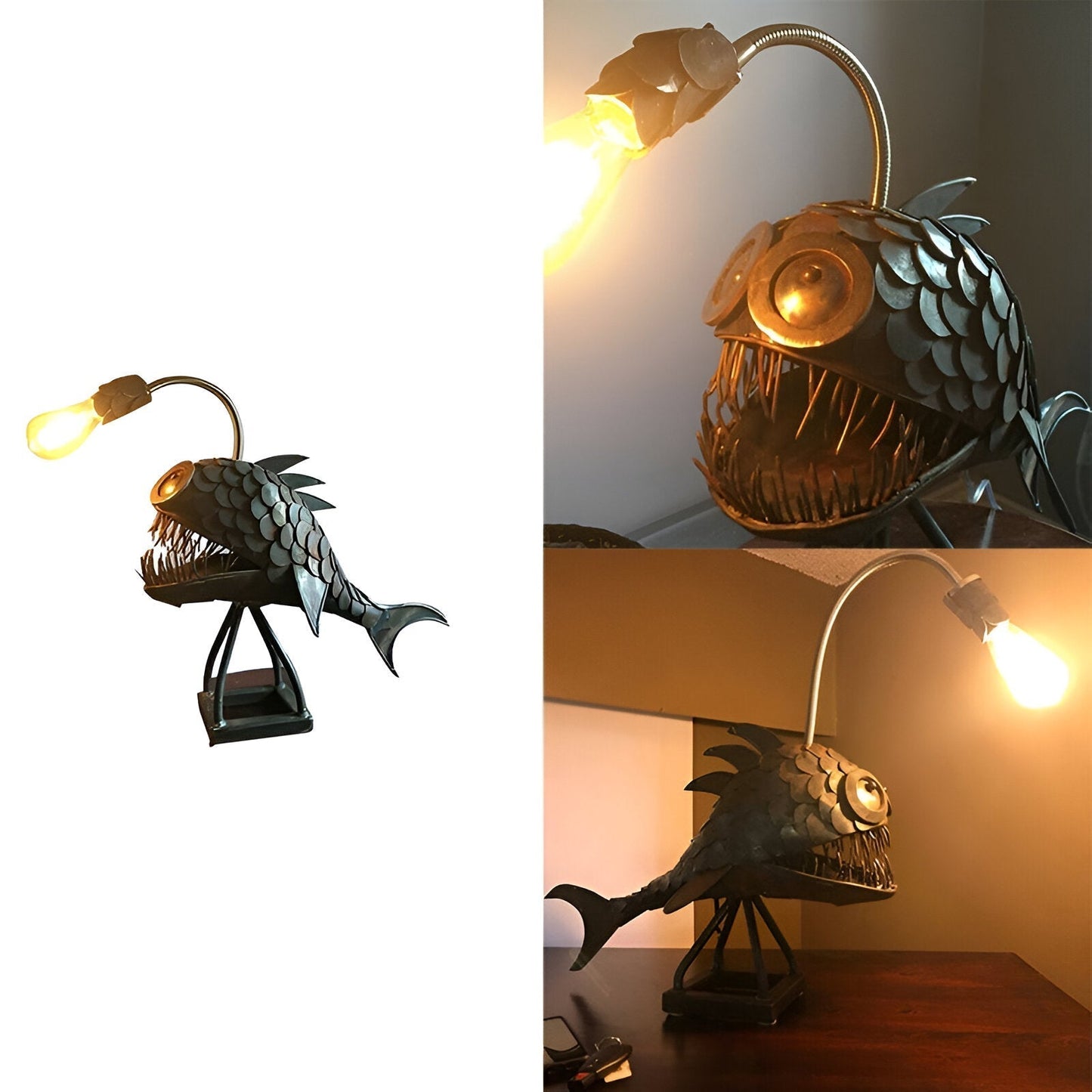 Unique Angler Fish Floor Lamp