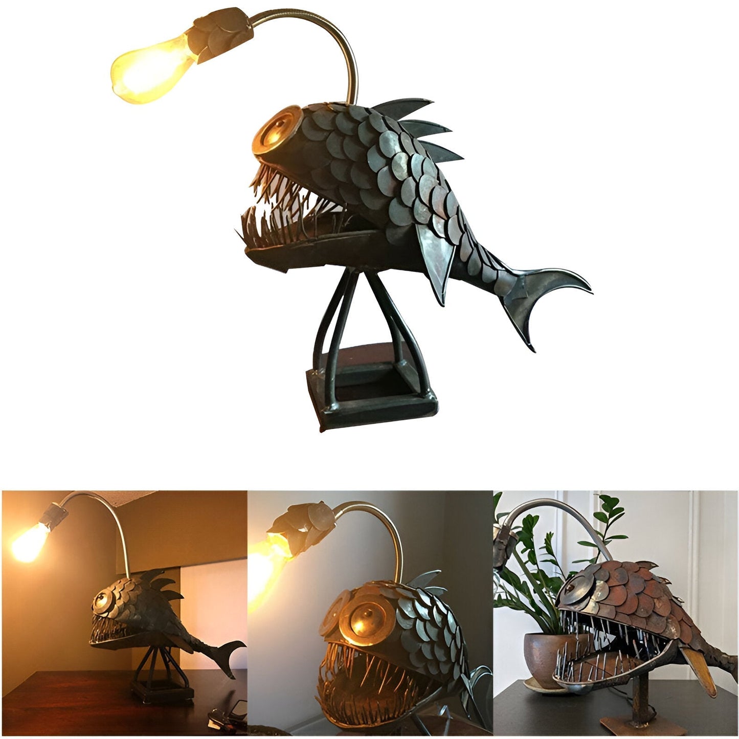 Unique Angler Fish Floor Lamp