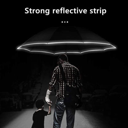 Compact Windproof Folding LED Umbrella