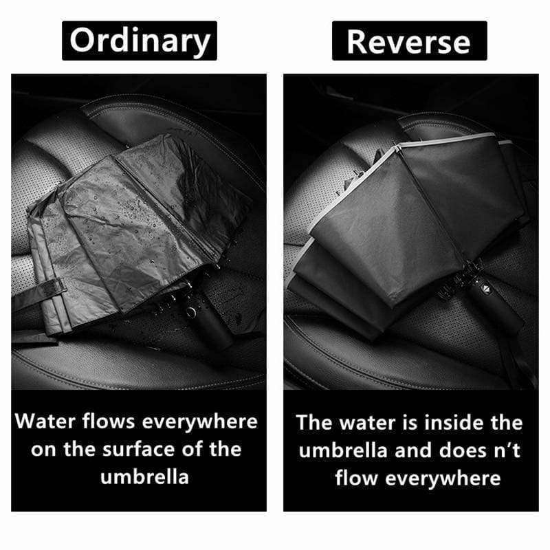 Compact Windproof Folding LED Umbrella