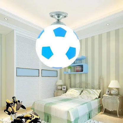 Fun Soccer Ceiling Light Fixture