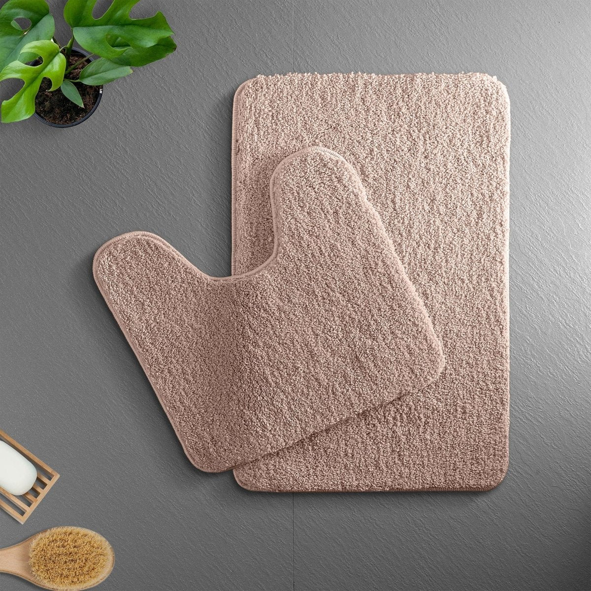 Soft Microfiber Bathroom Mat | Absorbent Non-Slip Bath Rug