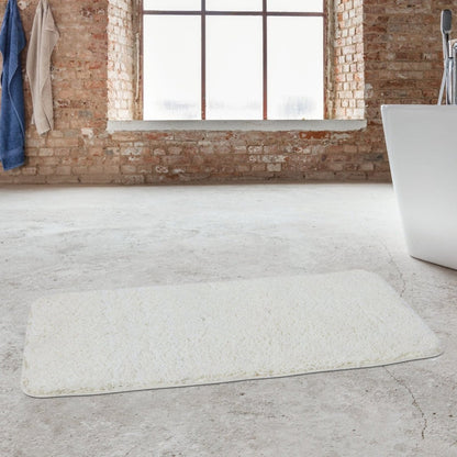 Soft Microfiber Bathroom Mat | Absorbent Non-Slip Bath Rug