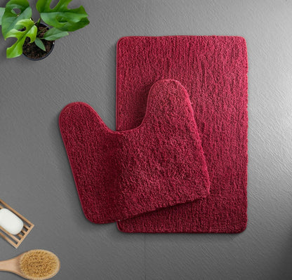 Soft Microfiber Bathroom Mat | Absorbent Non-Slip Bath Rug