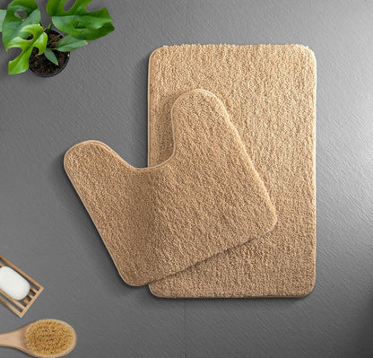 Soft Microfiber Bathroom Mat | Absorbent Non-Slip Bath Rug