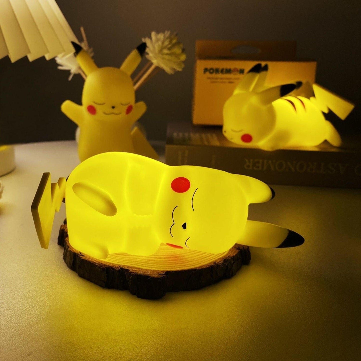 Cute Pikachu Bedside Lamp - Kids Nightlight