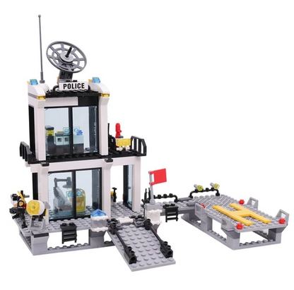 Befez SeaBlock Master Police Building Set