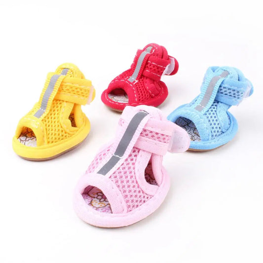 Cool Dog Summer Sneakers - Lightweight Breathable Pet Shoes - Befez
