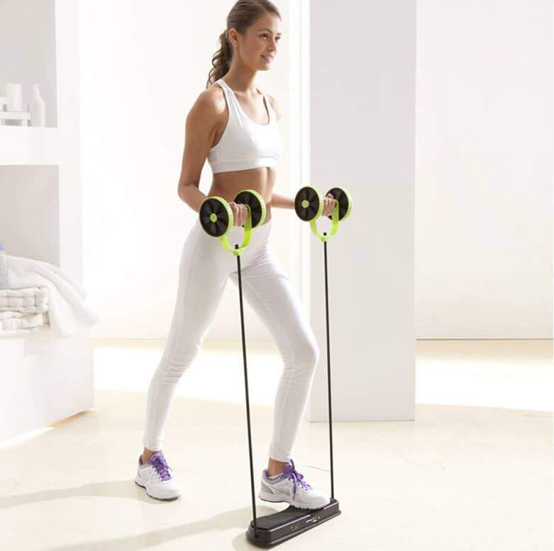 Core Strength Ab Roller - Home Fitness Exercise Trainer