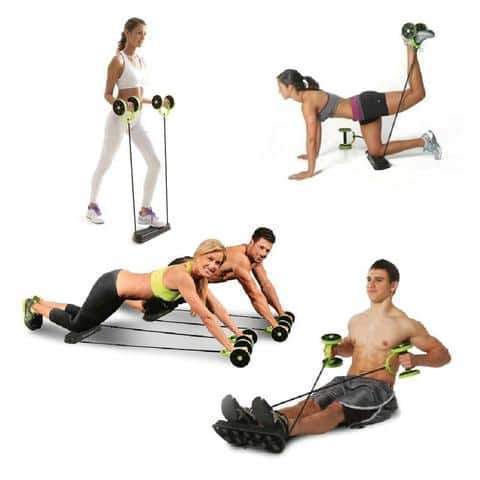 Core Strength Ab Roller - Home Fitness Exercise Trainer