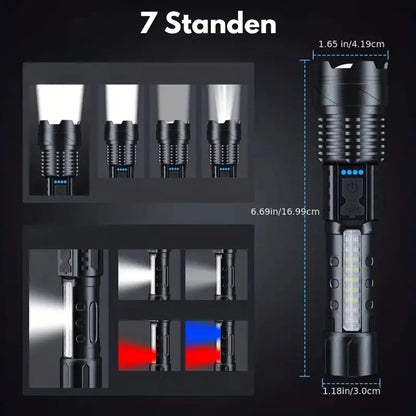 Befez | High Power LED Flashlight with 5000 Lumens