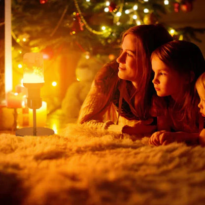 Warm Ambient Flicker LED Table Lamp