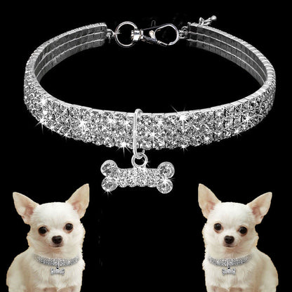 Luxury Pet Collar - Sparkle Pet Necklace
