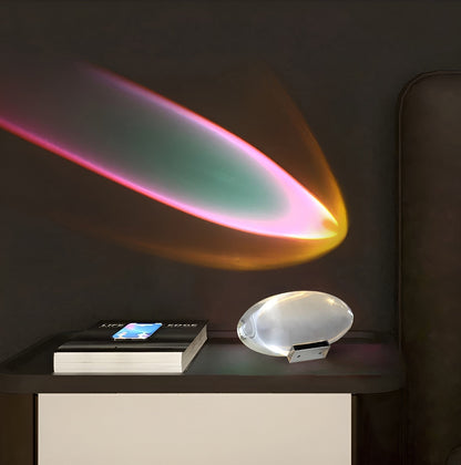 Colorful LED Table Lamp with Projector