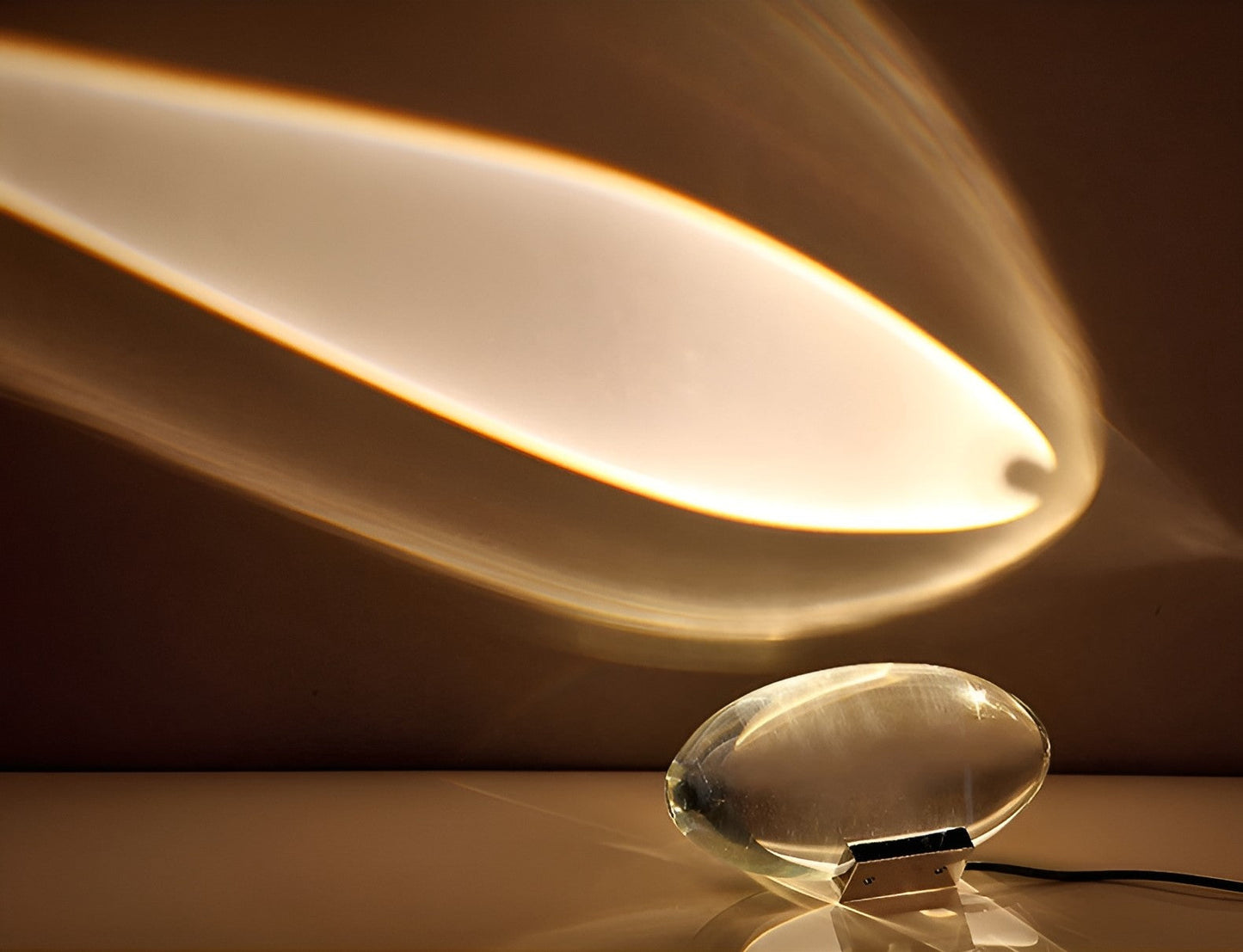Colorful LED Table Lamp with Projector