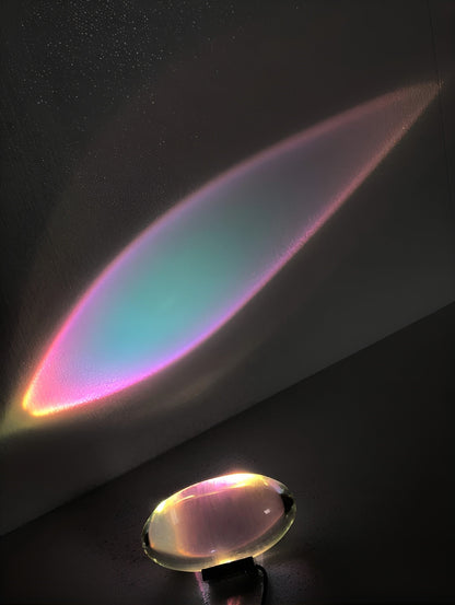 Colorful LED Table Lamp with Projector