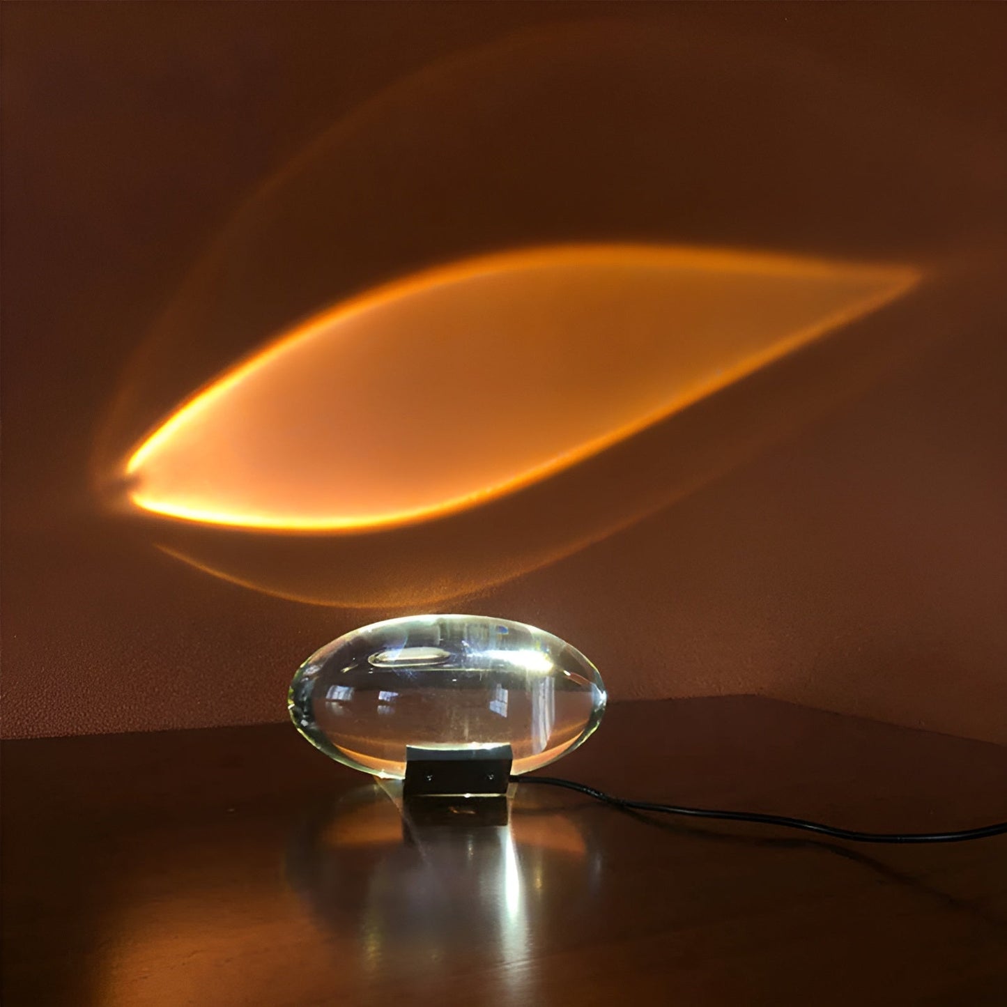 Colorful LED Table Lamp with Projector