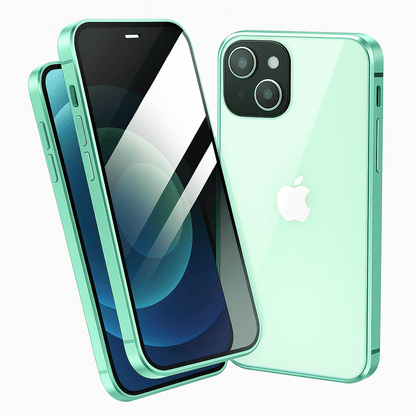 Secure iPhone Case with Magnetic Closure and Screen Guard