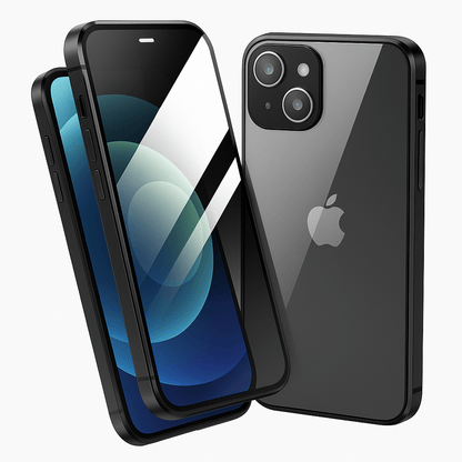 Secure iPhone Case with Magnetic Closure and Screen Guard